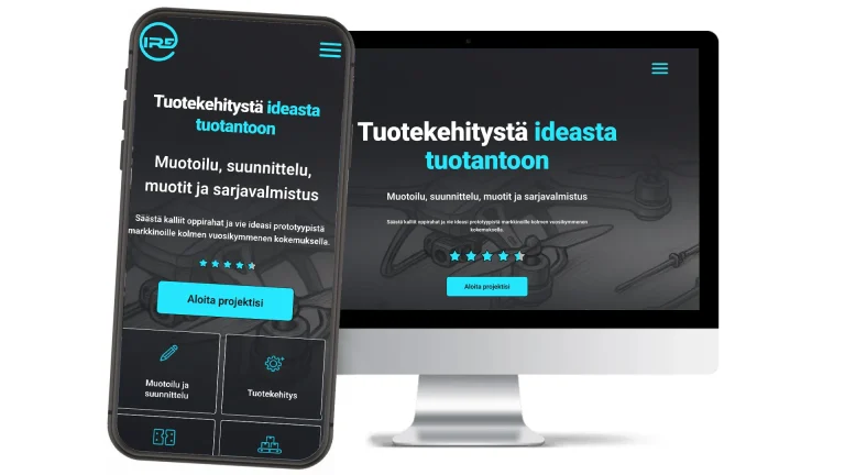 IrePoint Oy -kotisivut