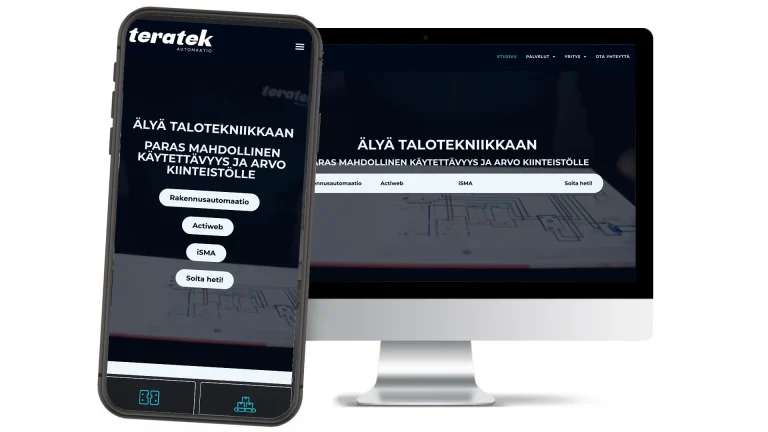 Teratek Automaatio -kotisivut